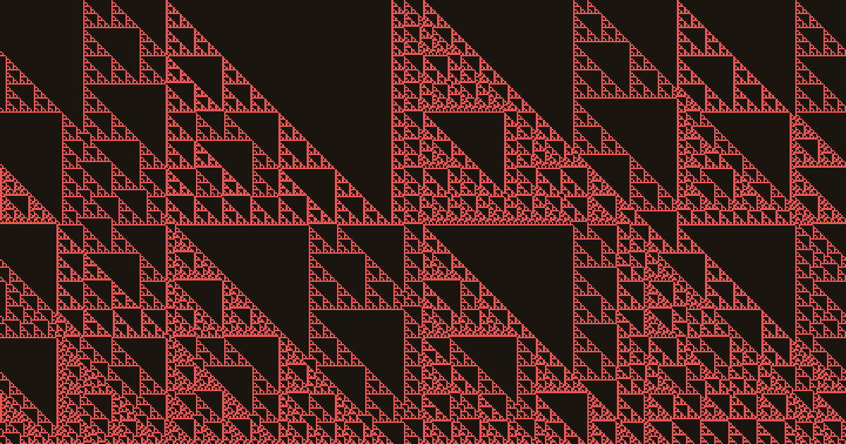 Deterministic mathematical card for Hello World: A Sample Post